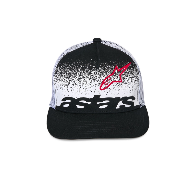 Gorra trucker Alpinestars Component negra-blanca