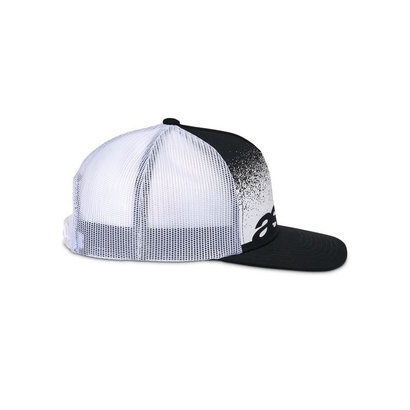 Gorra trucker Alpinestars Component negra-blanca