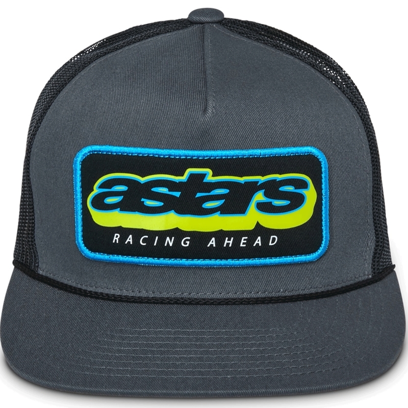 Gorra trucker Alpinestars Phosphor gris-negro