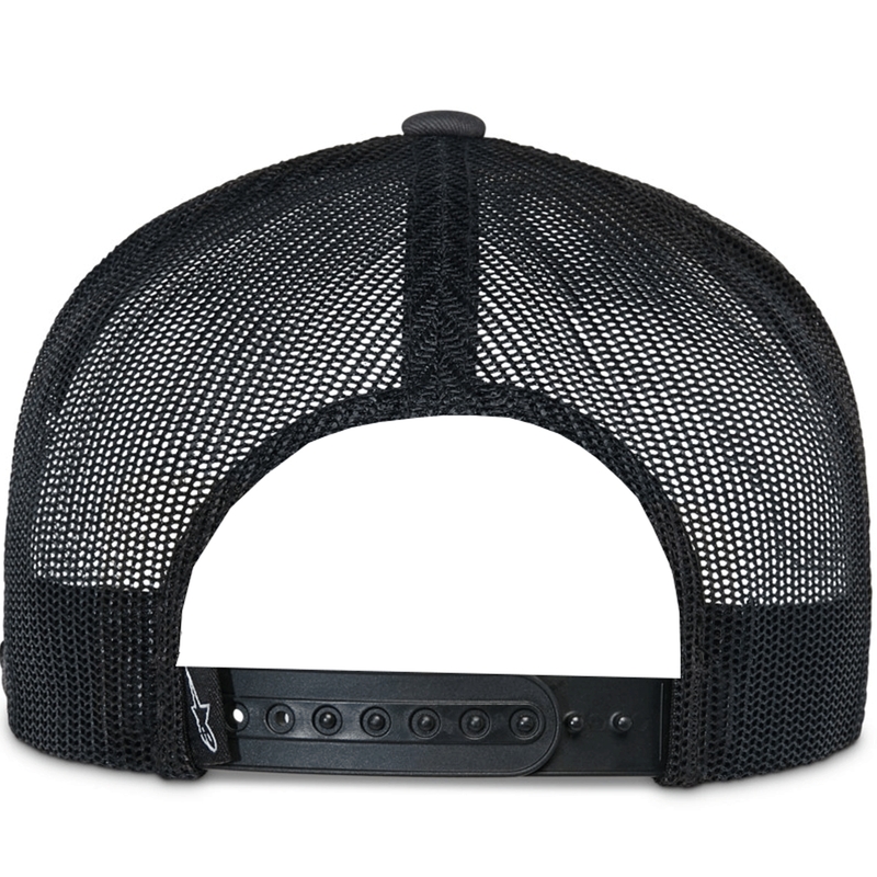 Gorra trucker Alpinestars Phosphor gris-negro