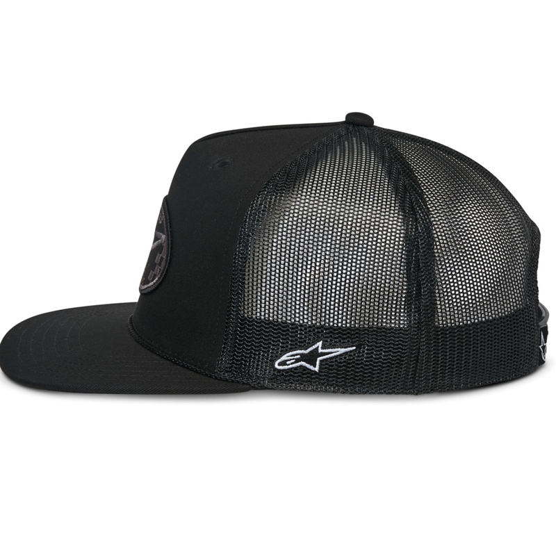 Gorra trucker Alpinestars Contender negra-negra