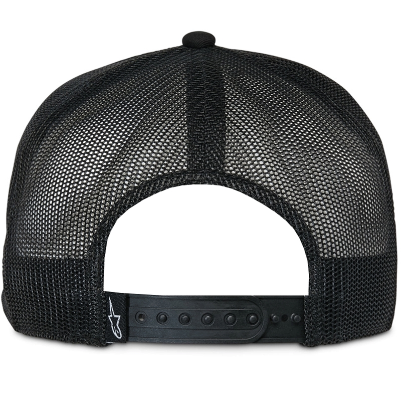 Gorra trucker Alpinestars Contender negra-negra
