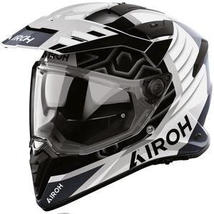Casco de moto Enduro Airoh BADX-X Cube gris
