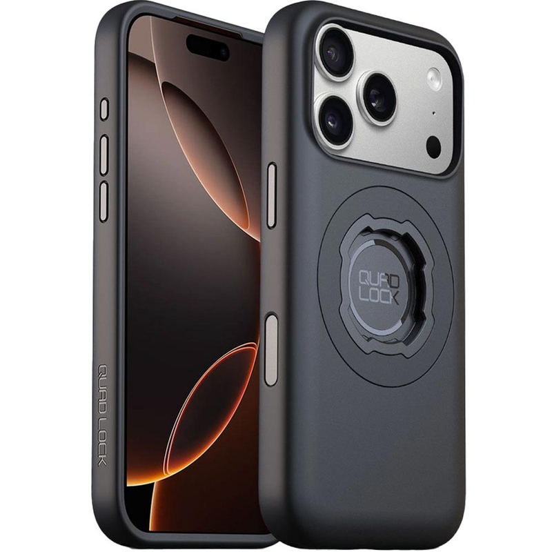 Funda Quad Lock® MAG para iPhone 18 Pro negra