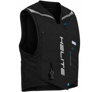 Chaleco mecánico con airbag para motocicleta Helite Double Turtle negro