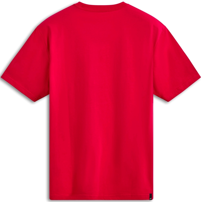 Camiseta Alpinestars Ride 4.0 CSF roja-amarillo flúor-negra