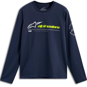 Camiseta de manga larga Alpinestars Mandalory CSF azul