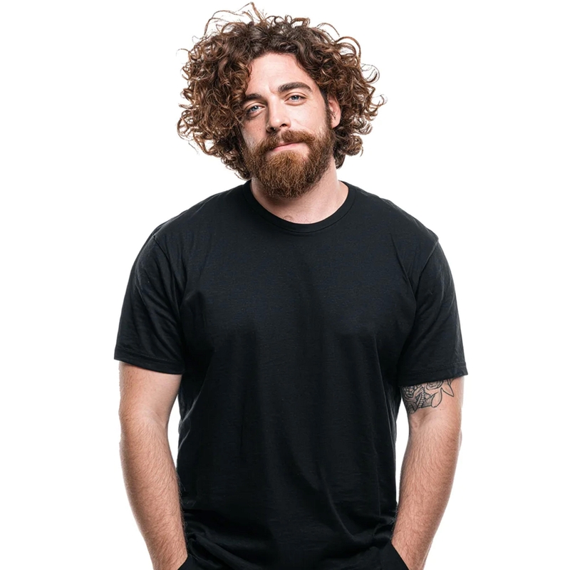 Camiseta funcional nanosilver® I AM A CLASSIC negra