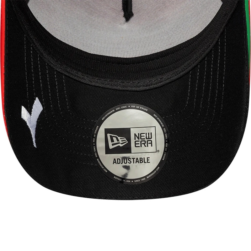 Gorra Ducati New Era Lenovo Bagnaia 63 negro-rojo