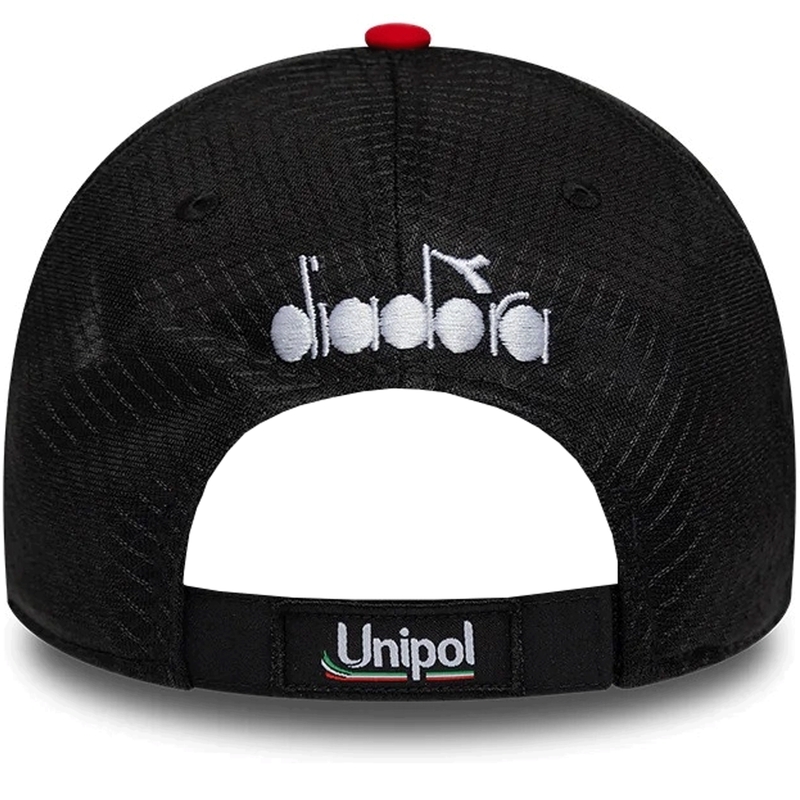 Gorra Ducati New Era Lenovo Bagnaia 63 negro-rojo