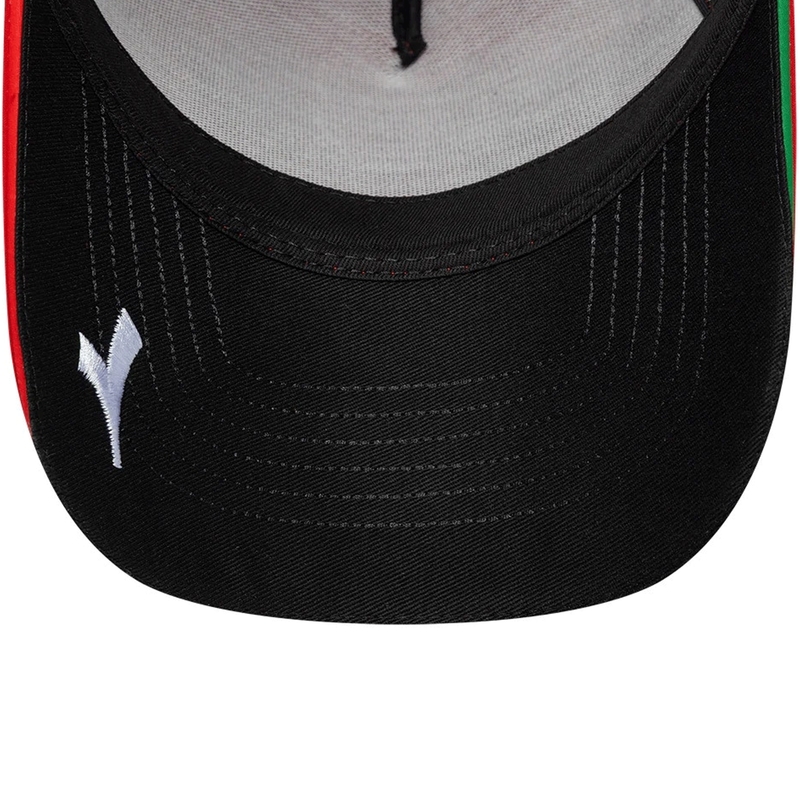 Gorra Ducati New Era Lenovo negra-roja