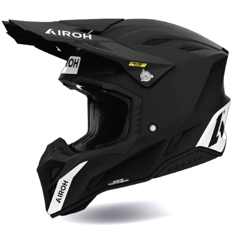 Casco de motocross Airoh Aviator Factory Color negro mate