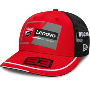 Ducati New Era Lenovo Marquez 93 gorra negro-rojo