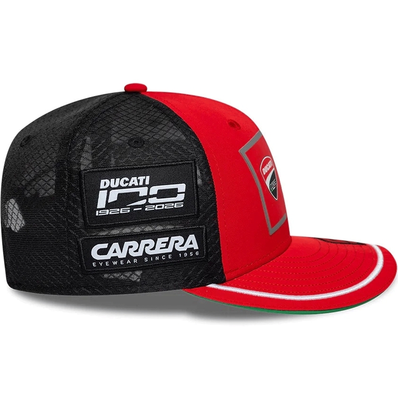 Ducati New Era Lenovo Marquez 93 gorra negro-rojo