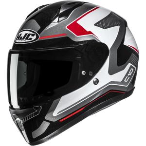 Casco integral de moto HJC C10 Cric MC1 negro-blanco-rojo
