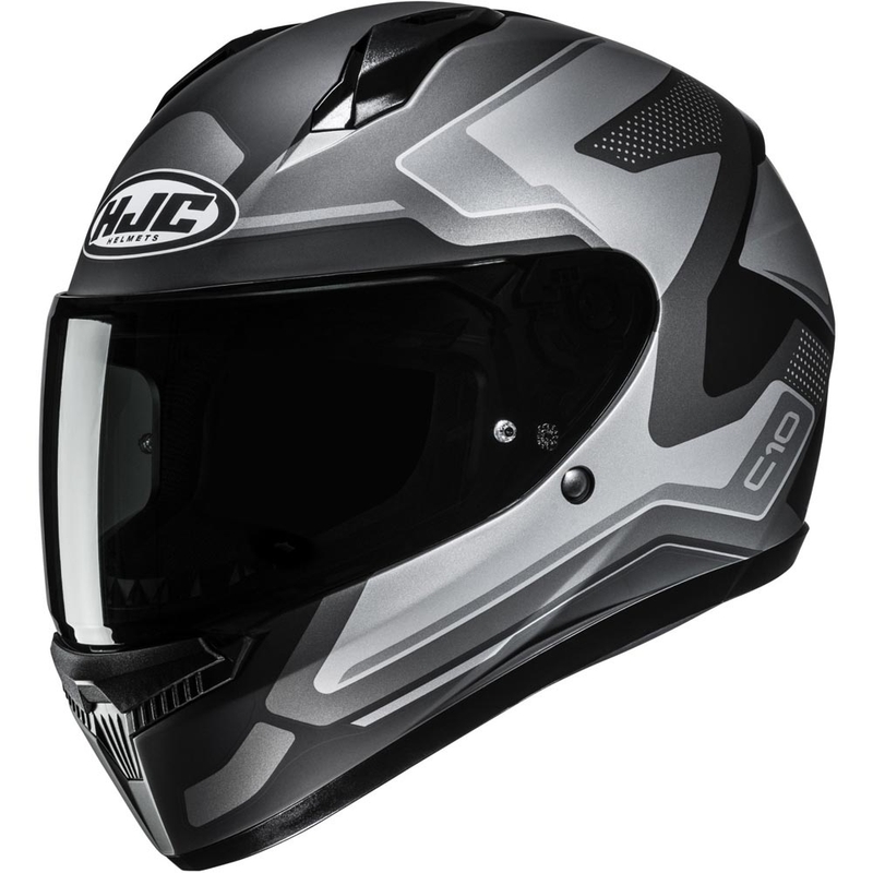 Casco integral de motocicleta HJC C10 Cric MC5SF negro-gris