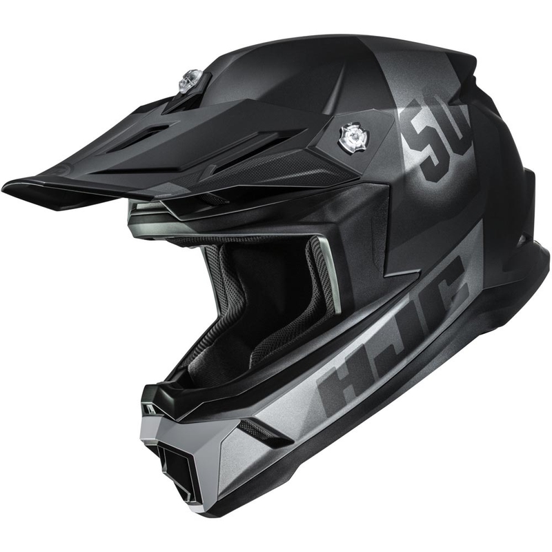 Casco de motocross HJC C50 Dash MC5SF negro-gris