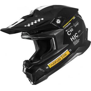 Casco de motocross HJC C50 Tagg MC5 negro