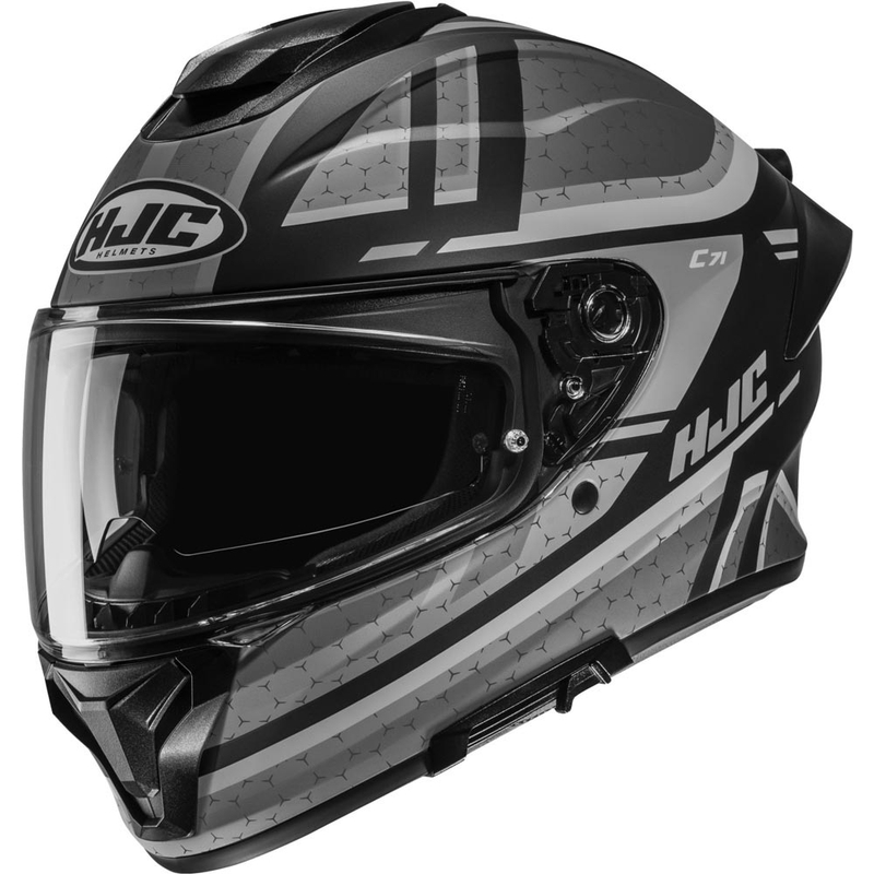 Casco integral de motocicleta HJC C71 Novah MC5SF negro-gris