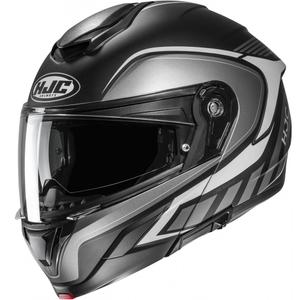 Casco de moto abatible HJC C92 Ragna MC5SF negro-gris-blanco