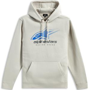 Sudadera con capucha Alpinestars Pulse color blanco crema