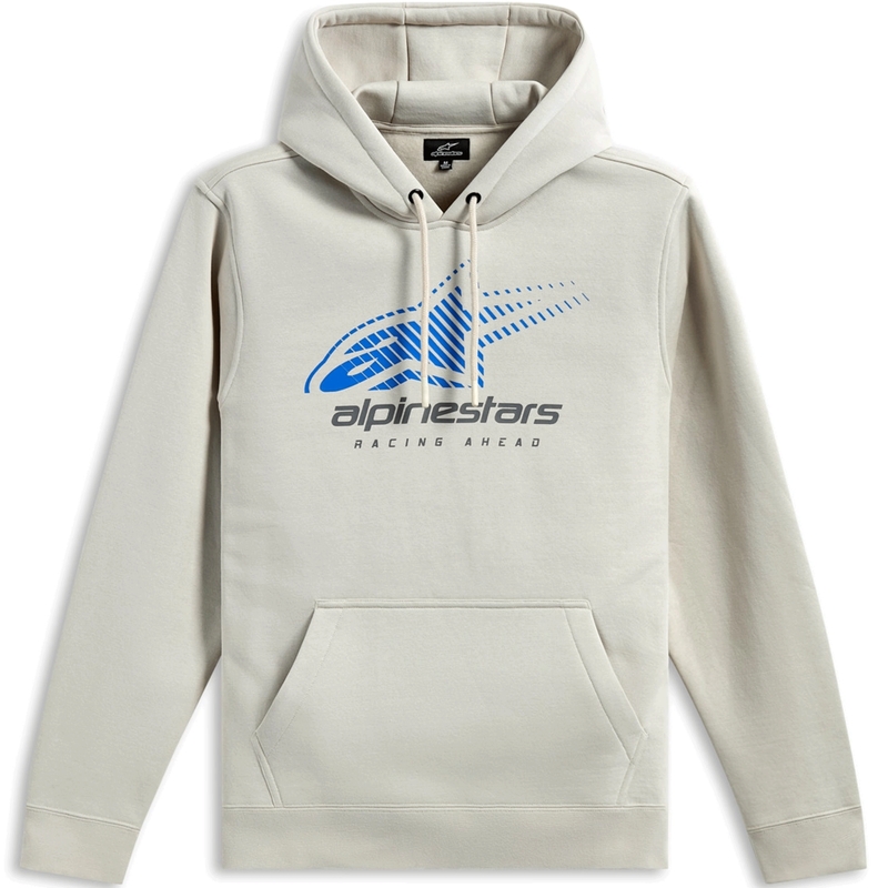 Sudadera con capucha Alpinestars Pulse color blanco crema