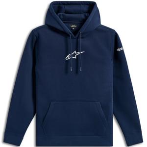 Sudadera con capucha frontal Alpinestars azul