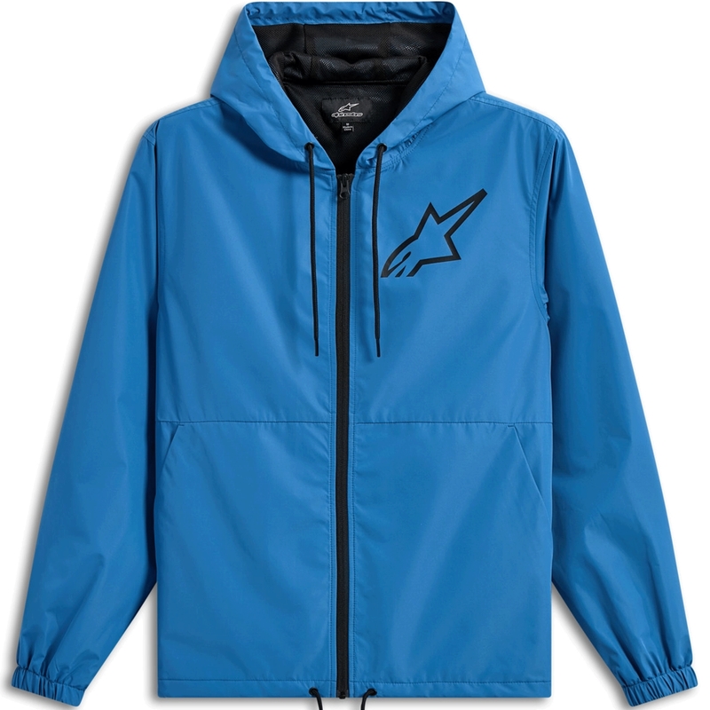 Chaqueta cortavientos Alpinestars Speeder Chronium azul-negro
