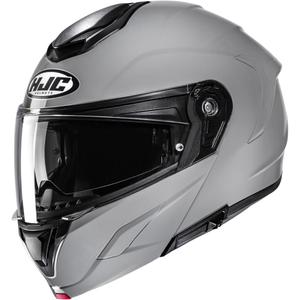 Casco de moto abatible HJC C92 Gris sólido