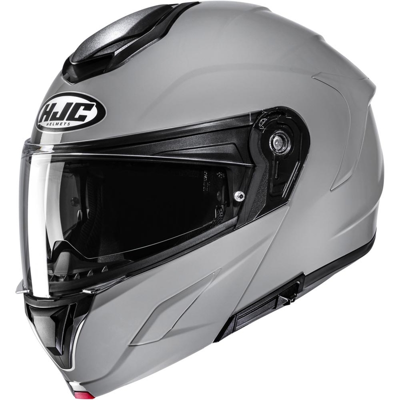 Casco de moto abatible HJC C92 Gris sólido
