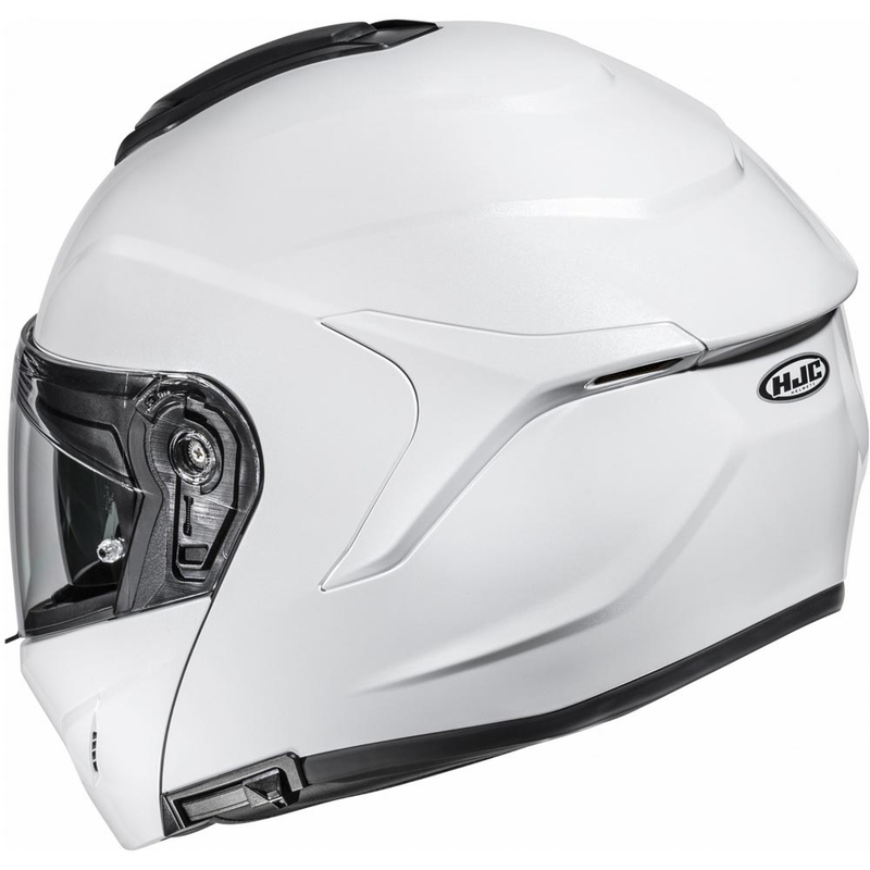 Casco de moto abatible HJC C92 Blanco perla sólido