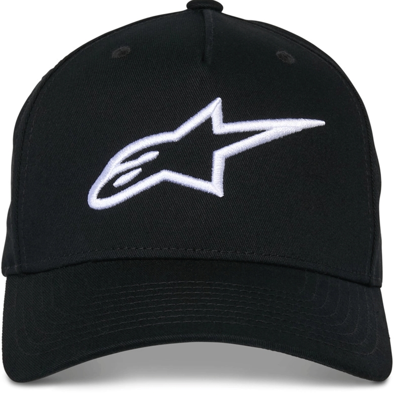 Gorra Alpinestars Ageless Snapback negra y blanca