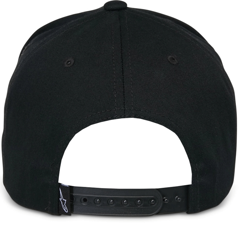 Gorra Alpinestars Ageless Snapback negra y blanca