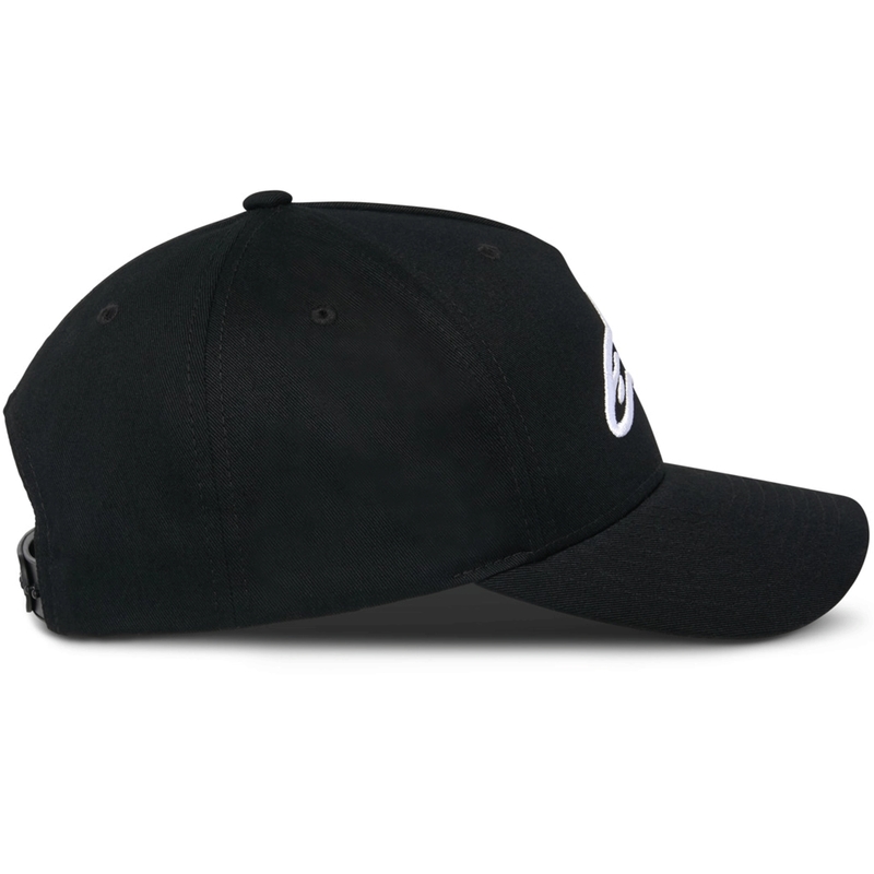 Gorra Alpinestars Ageless Snapback negra y blanca