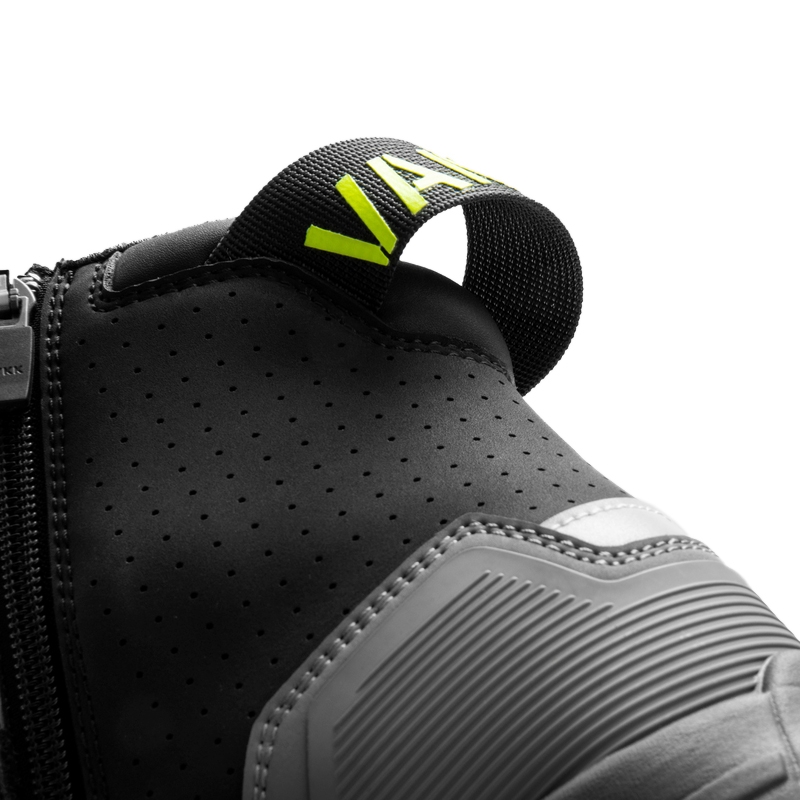 Botas de moto Rebelhorn Vandal II negro-gris-amarillo fluorescente
