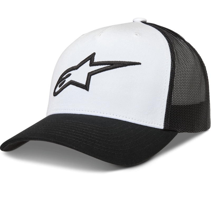 Gorra Alpinestars Ageless blanca-negra