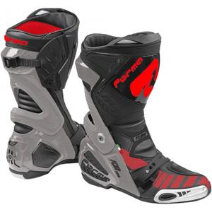 Botas de moto Forma Ice Pro Flow gris-negro-rojo