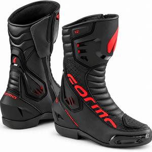 Botas de moto Forma Freccia EVO V.2 negras y rojas
