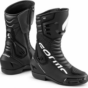 Botas de moto Forma Freccia EVO V.2 en blanco y negro