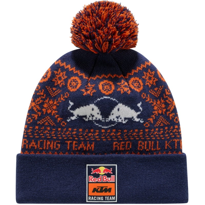 Gorro de invierno KTM Red Bull azul oscuro