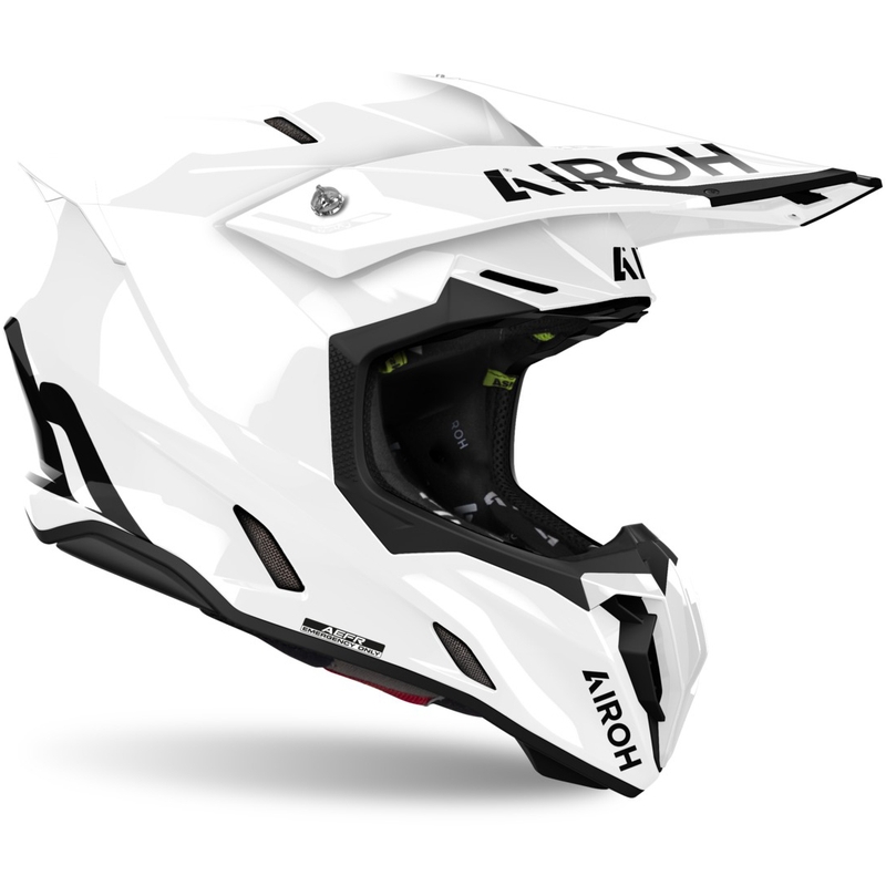 Casco de motocross Airoh Twist 3 Color blanco