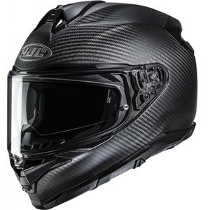 Casco integral de moto HJC F72 Carbon Solid, negro mate.