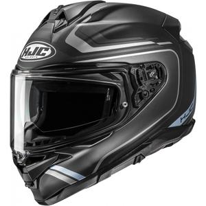 Casco integral de motocicleta HJC F72 Oflo MC5SF negro-gris-azul