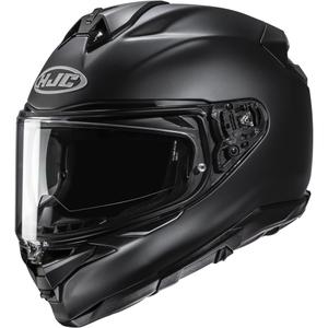 Casco integral de moto HJC F72 Solid, color negro semimate.