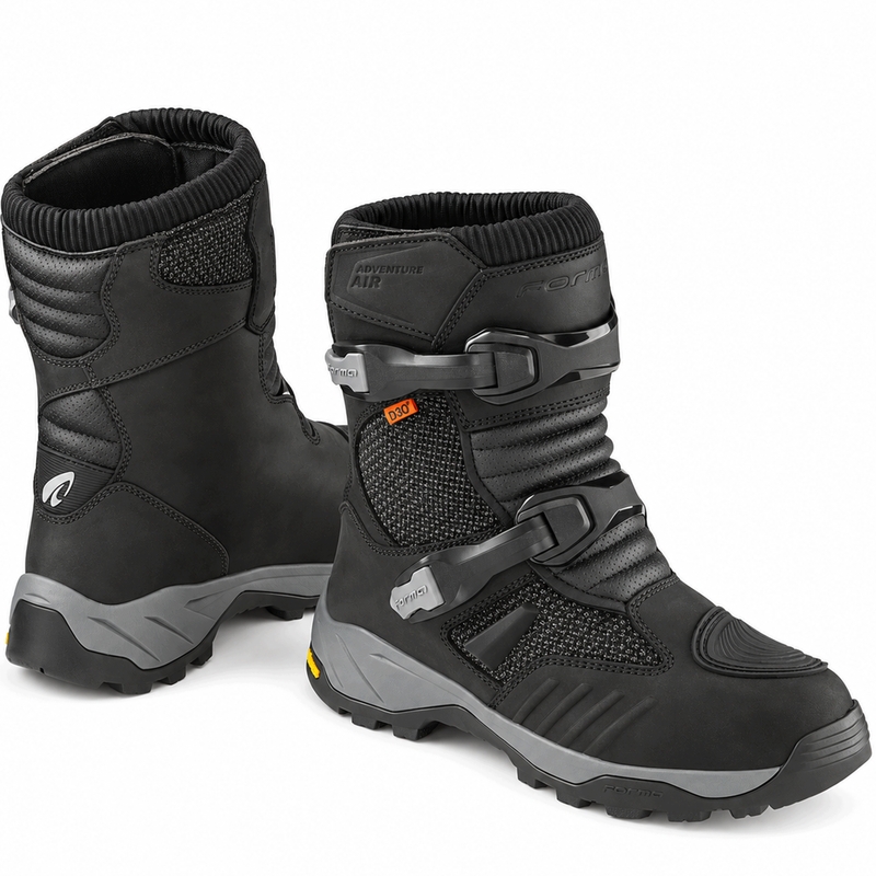 Botas de moto Forma Adventure Air Low Dry negras