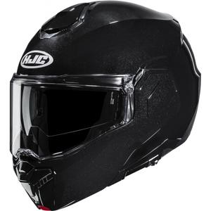 Casco de moto abatible HJC i101 Negro metálico sólido