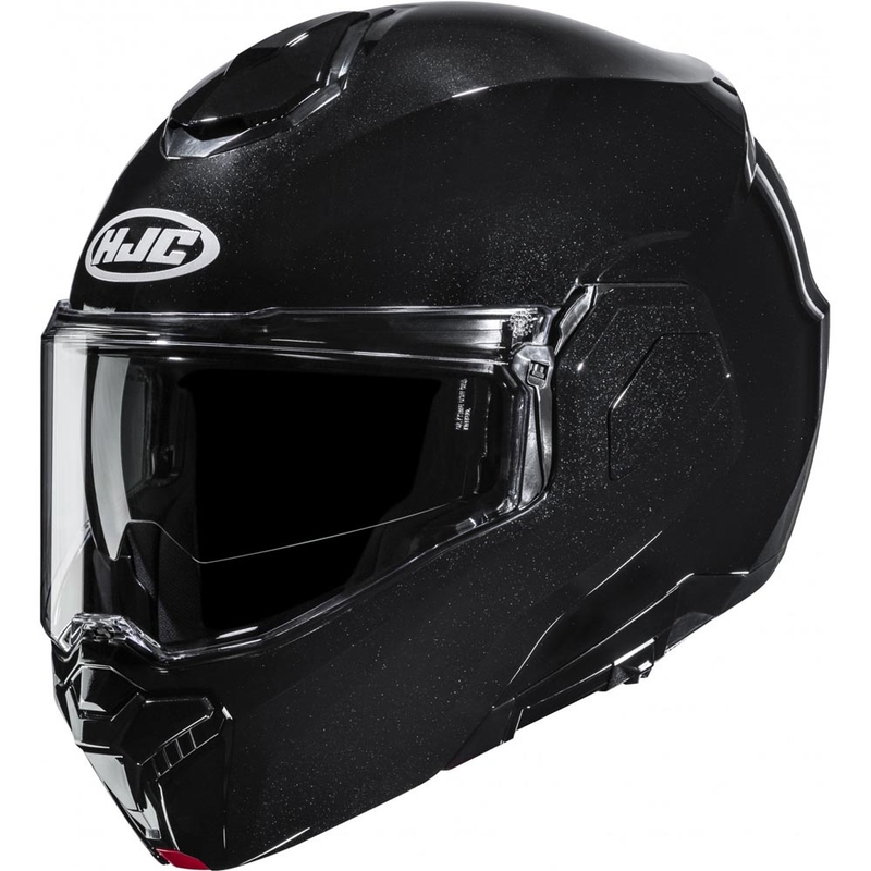 Casco de moto abatible HJC i101 Negro metálico sólido