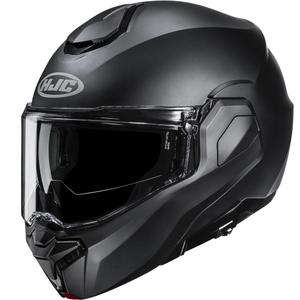 Casco de moto abatible HJC i101 Negro sólido semimate