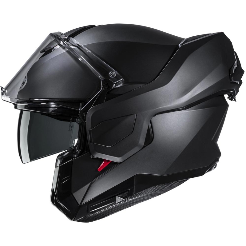 Casco de moto abatible HJC i101 Negro sólido semimate
