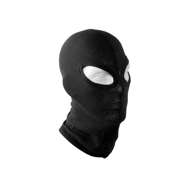 Capucha de casco de moto con dos ojos